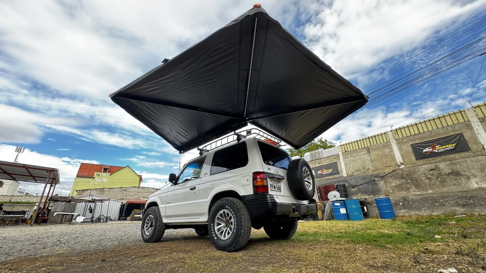 Toldos 270° para Mitsubishi Montero. Proyecto Maxmotor 4x4.