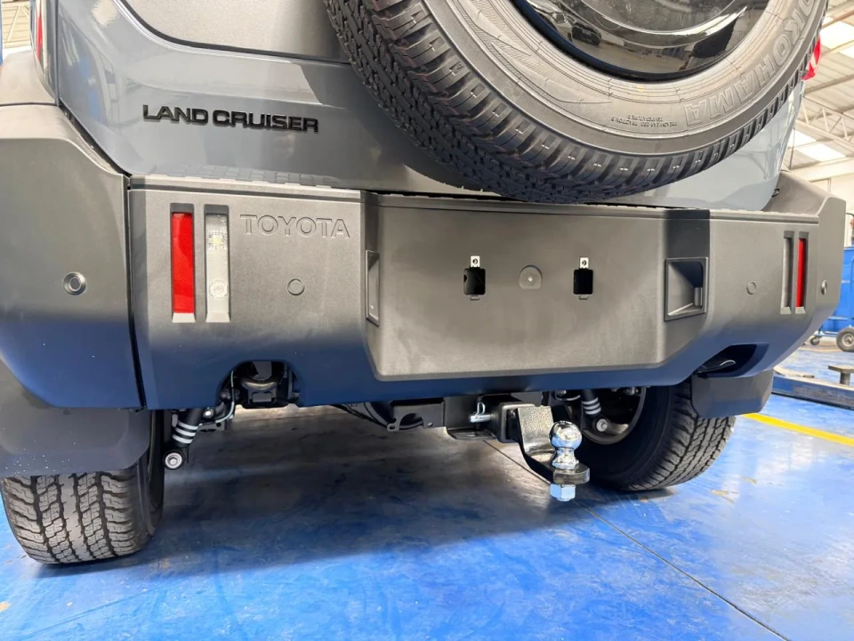 Barras de tiro para Toyota Prado. Proyecto Maxmotor 4x4.