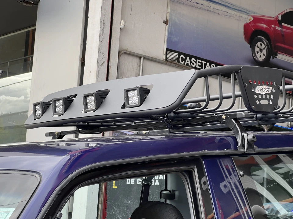 Carga y portaequipaje. Proyecto real Maxmotor 4x4.