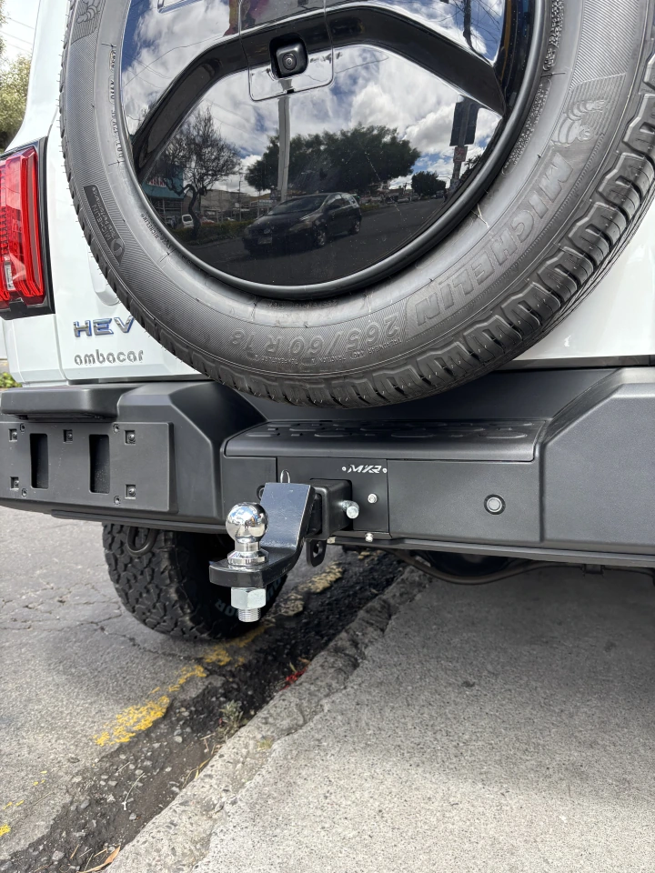 Sistema de remolque instalado en GWM Tank 500