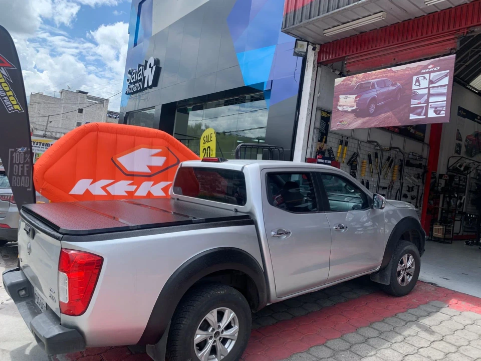 Tapas de balde para Dongfeng Rich 6. Proyecto real Maxmotor 4x4.