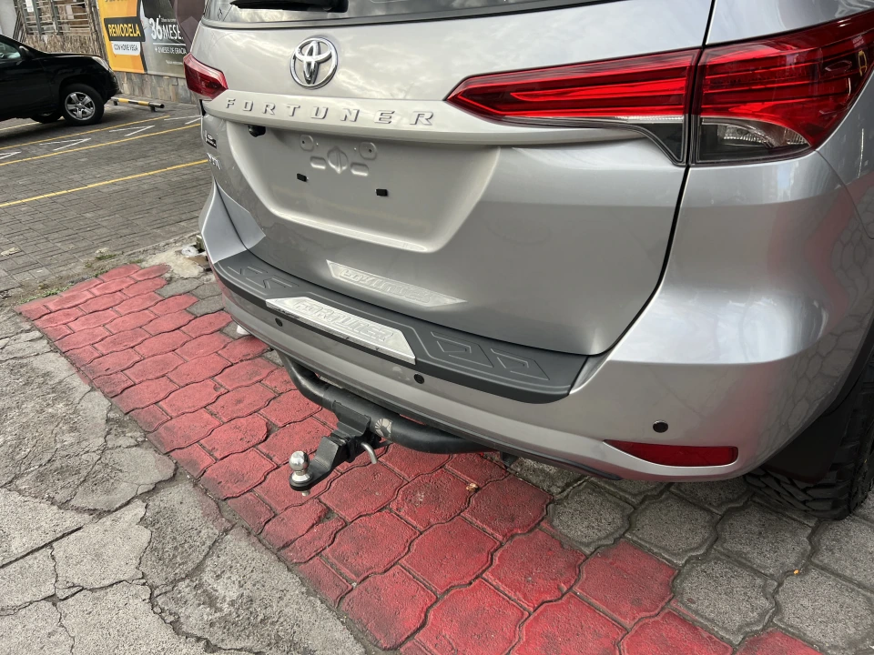 Barras de tiro para Toyota Fortuner. Proyecto real Maxmotor 4x4.