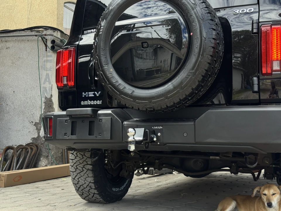 Detalle de barra de tiro para GWM Tank 500